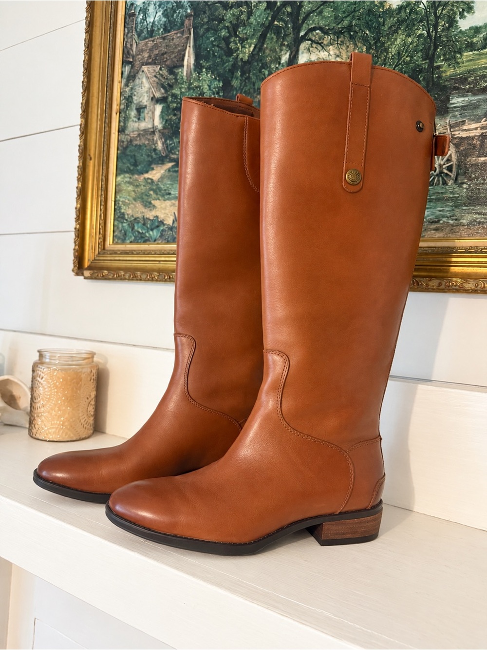 Sam Edelman “Penny” leather riding boots size 7